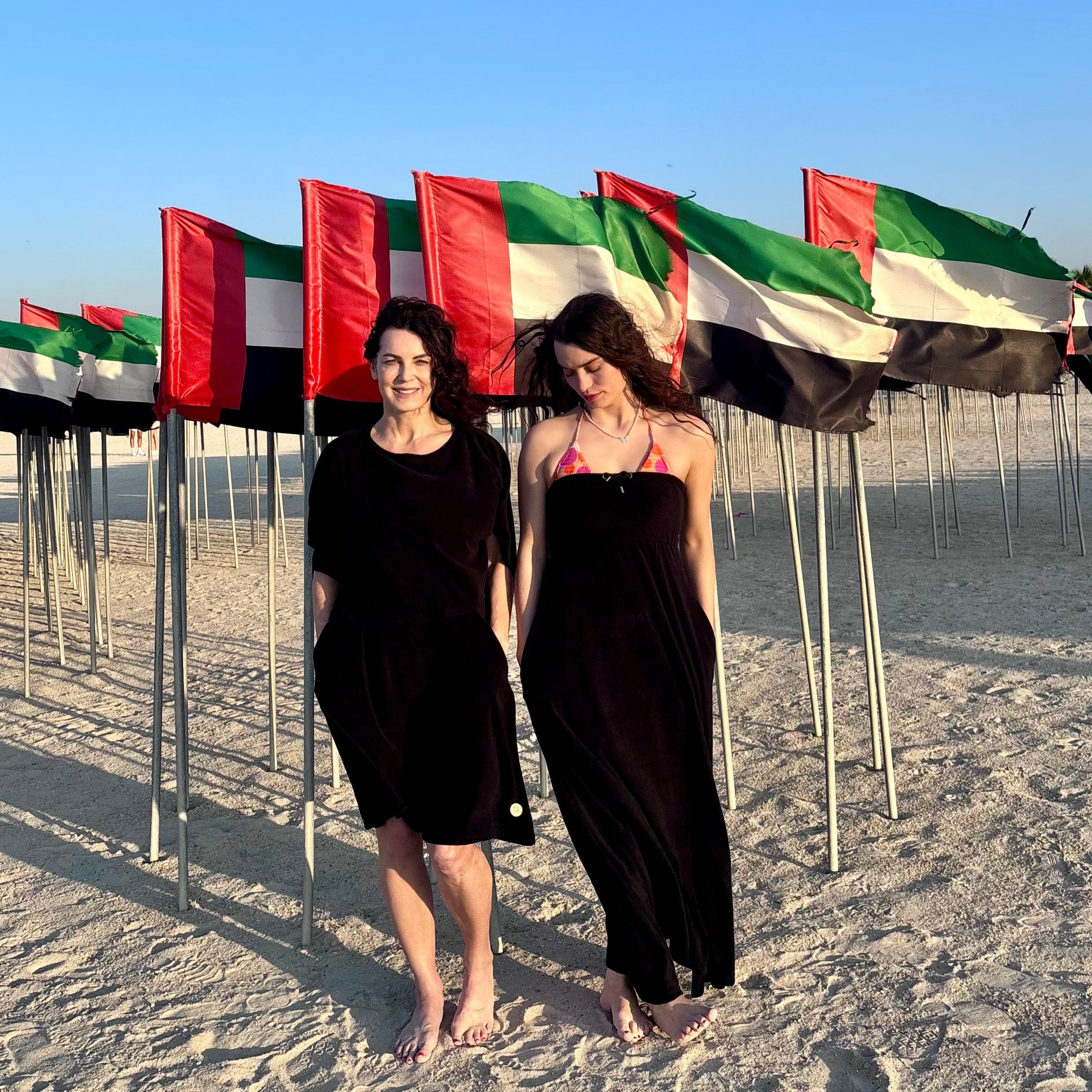 Luxury long & short towel dress – quick-drying, lightweight, and perfect for yachting, maternity comfort, and post-swim relaxation.